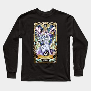 Battle Cats X Ice Crystal Cat - The Empress III Long Sleeve T-Shirt